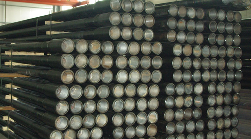  Water well drill pipe product specifications  SPEC: Φ73x9x(9.5/6.1)m　Pipe body material: DZ40、DZ50、R780、G105 SPEC: Φ89x10x(9.5/6.1)m　Tool joint material: 40Cr、45Mn2、35Crmo、4137H